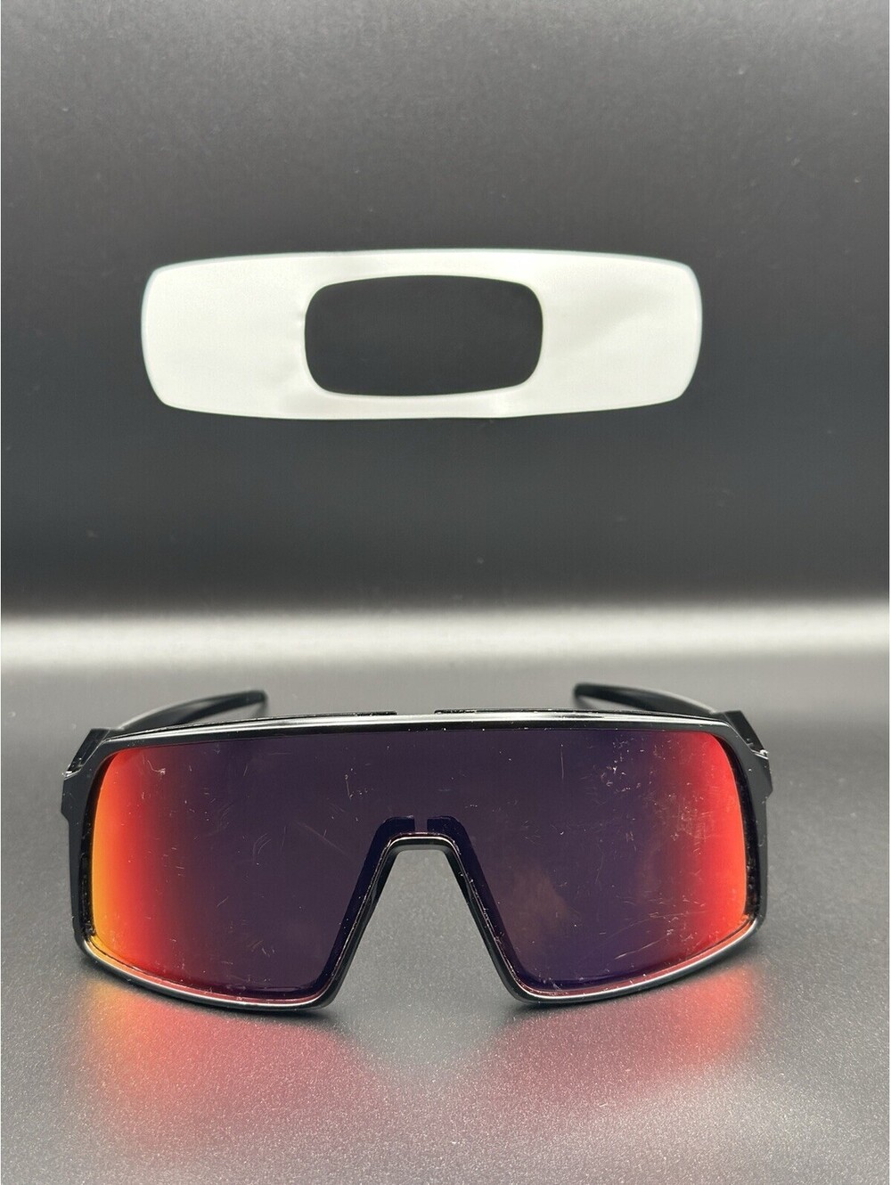 Oakley Sutro Polished Black Frame (Missing Icons)